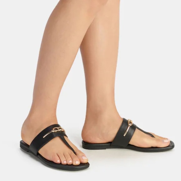 New in box Coach Jada Sandal Black size 5 - Picture 9 of 9